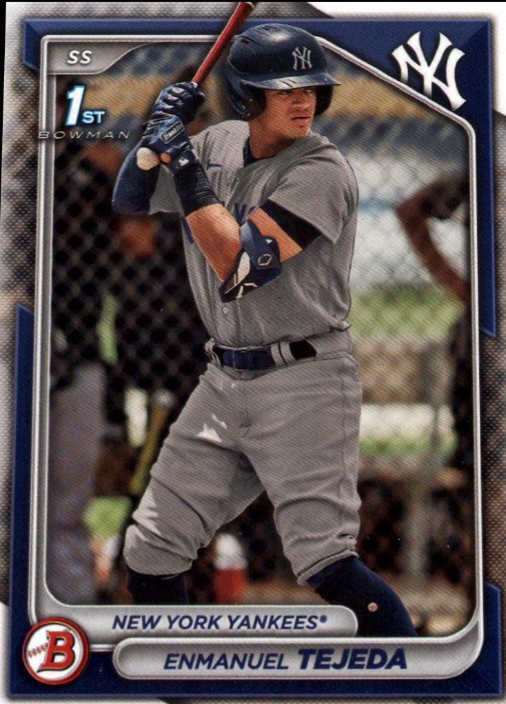 Enmanuel Tejeda #BP-103 Baseball Cards 2024 Bowman Prospects