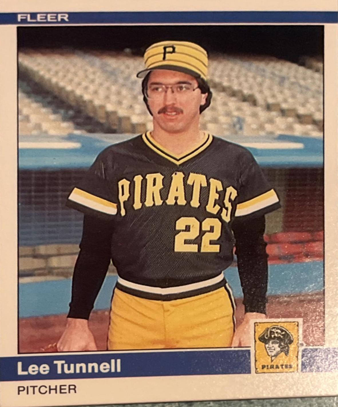 Lee Tunnell #268 Baseball Cards 1984 Fleer