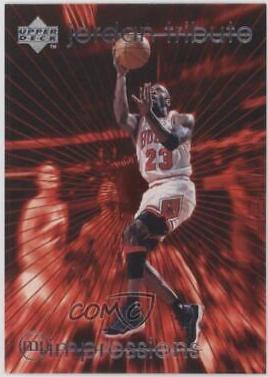 Michael Jordan #MJ35 Basketball Cards 1997 Upper Deck Michael Jordan Tribute