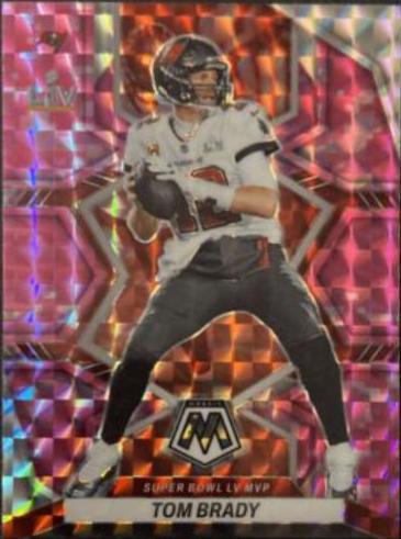 Tom Brady [Camo Pink] #291 Prices | 2022 Panini Mosaic | Football