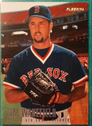 Tim Wakefield #39 Baseball Cards 1996 Fleer Tiffany