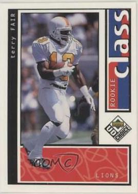 Terry Fair #214 Football Cards 1998 Upper Deck UD Choice