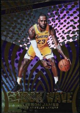 LeBron James #6 Basketball Cards 2018 Panini Revolution Shock Wave
