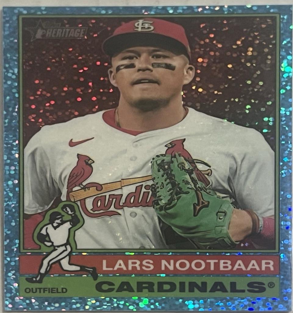 Lars Nootbaar [Light Blue Sparkle Refractor Chrome SP] #724