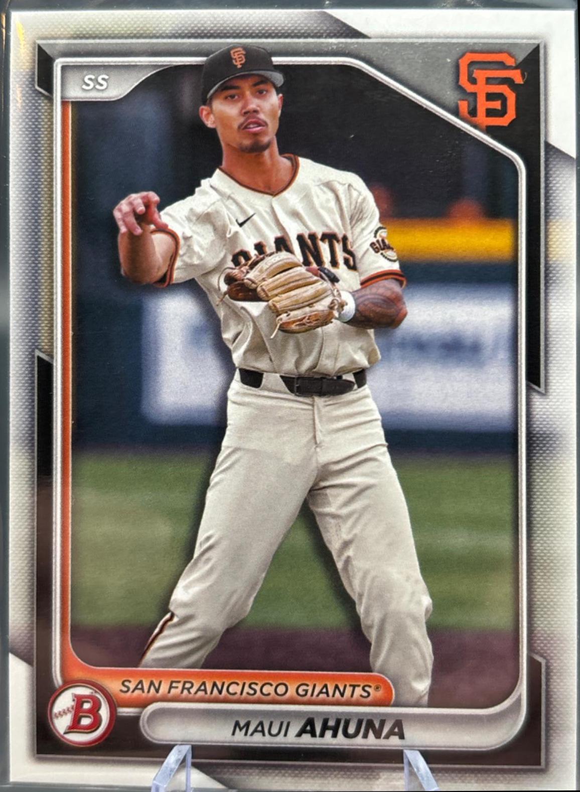 Maui Ahuna #BP-26 Baseball Cards 2024 Bowman Prospects