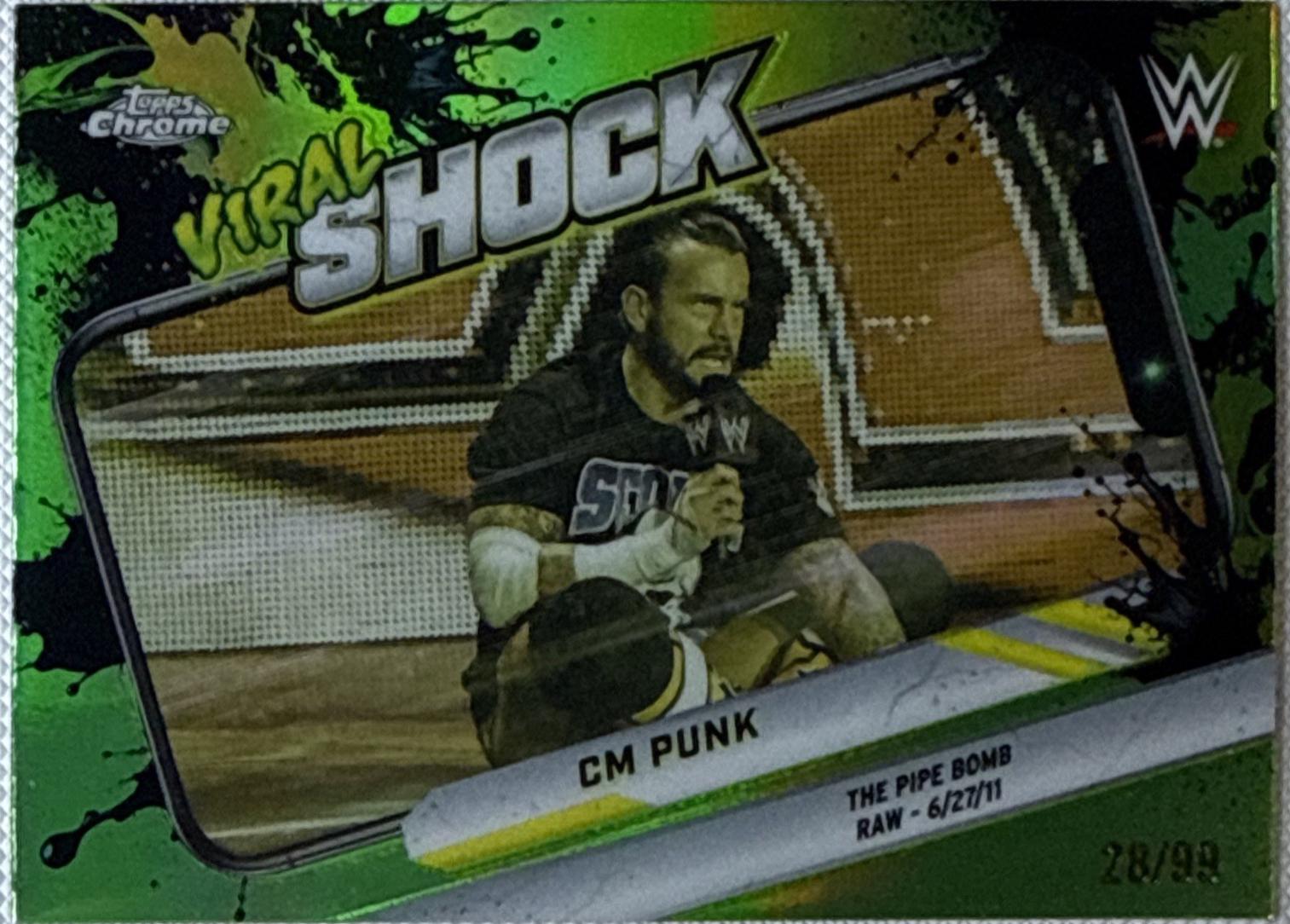 CM Punk [Green Refractor] #VIR-6
