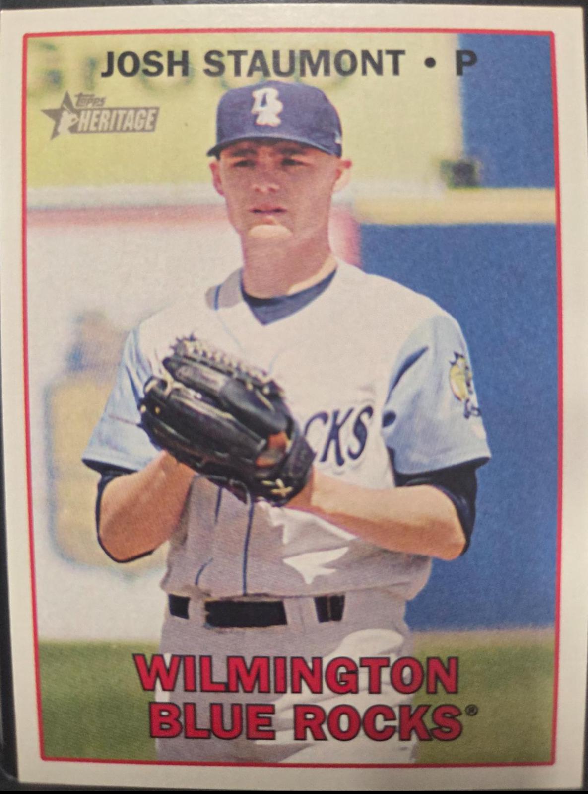 Josh Staumont #177 2016 Topps Heritage Minor League Baseball