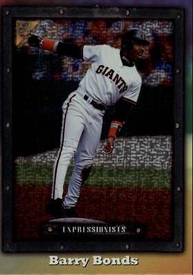 Barry Bonds #91 Baseball Cards 1998 Topps Gallery