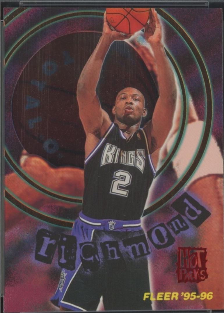 Mitch Richmond #7 Basketball Cards 1995 Fleer Total O