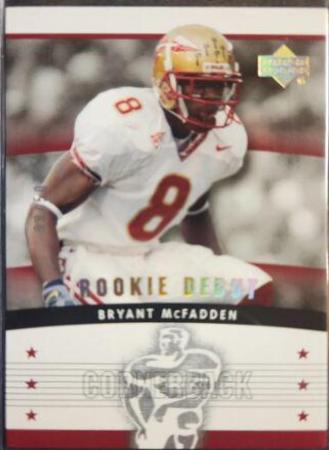 Bryant McFadden #181 2005 Upper Deck Rookie Debut Football