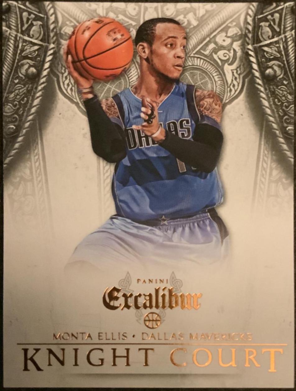 Monta Ellis #12 Basketball Cards 2014 Panini Excalibur Knight Court