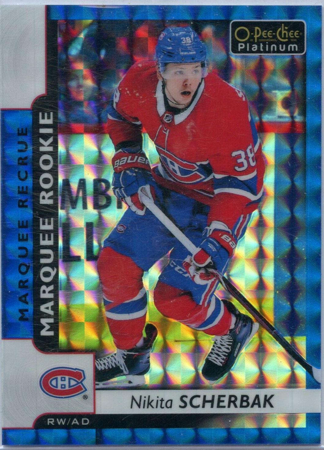 Nikita Scherbak #184 2017-18 O-Pee-Chee Platinum Hockey