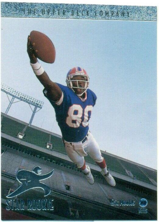 Eric Moulds #21 Football Cards 1996 Upper Deck