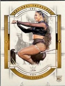 Jaida Parker #4 Wrestling Cards 2024 Panini National Treasures WWE