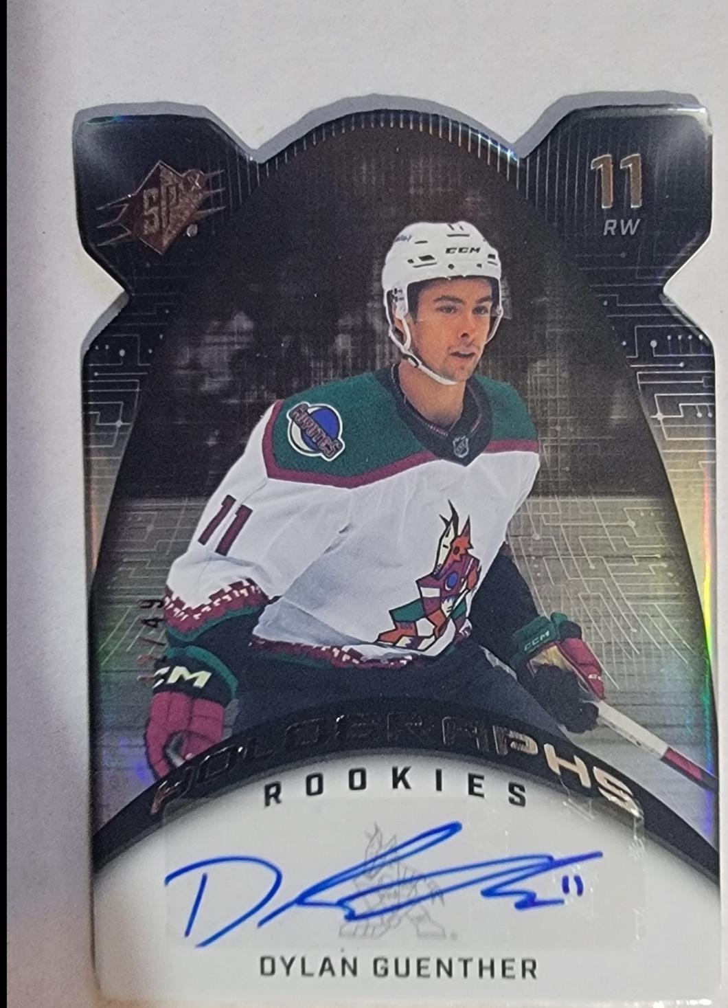 Dylan Guenther #HGR-DG Hockey Cards 2022 SPx HoloGraphs Rookies