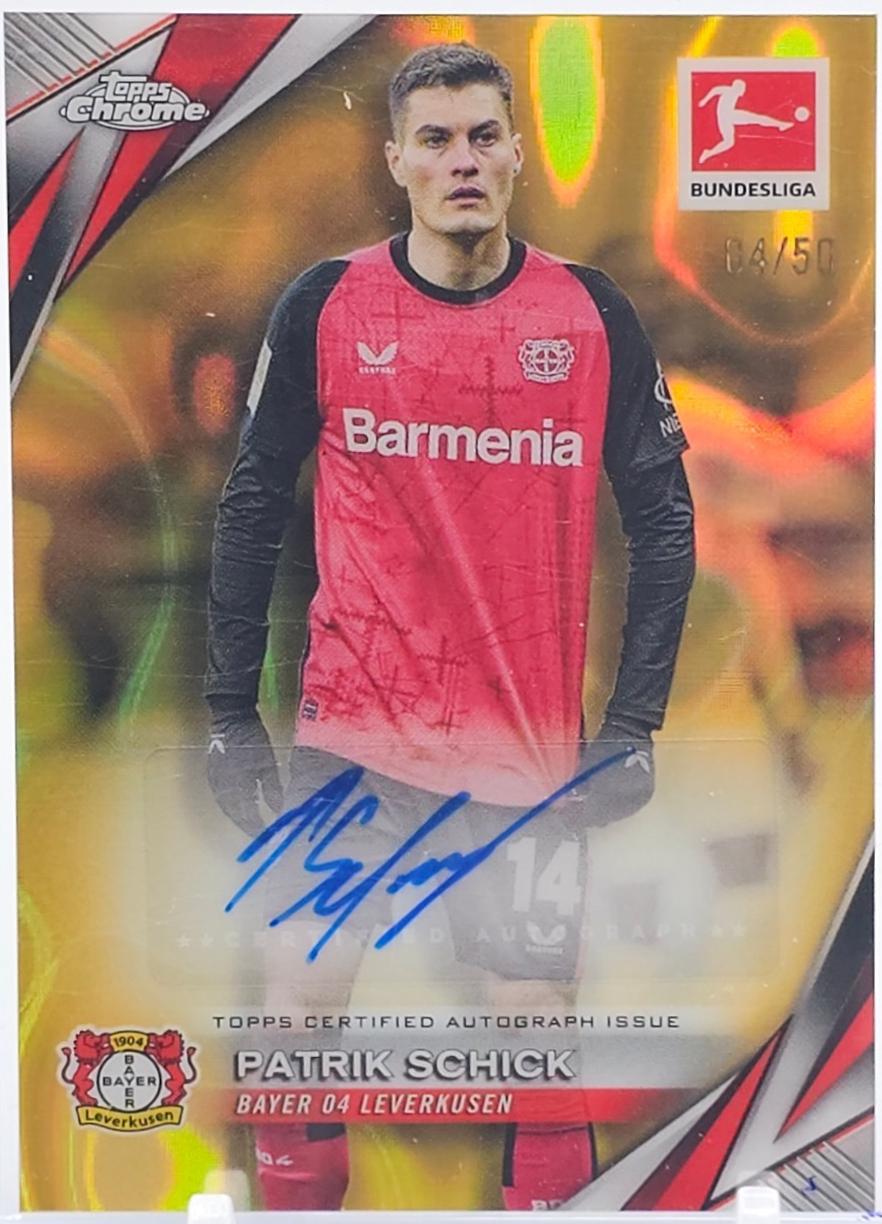 Patrik Schick [Gold Lava Refractor] #BA-PS