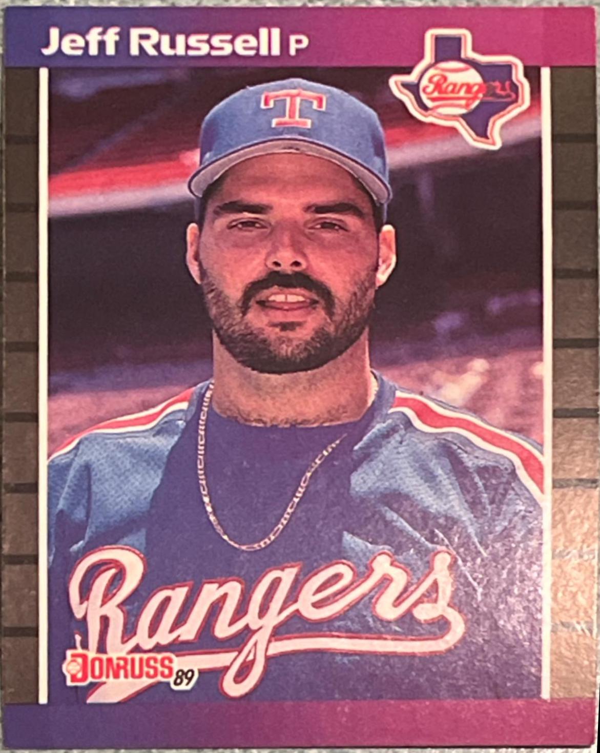 Jeff Russell #403 Baseball Cards 1989 Donruss