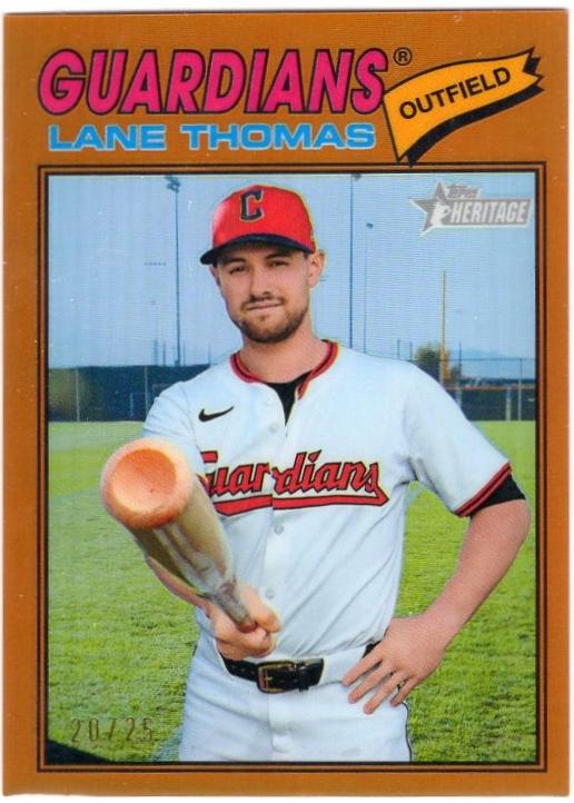 Lane Thomas [Orange Bordered Chrome] #285
