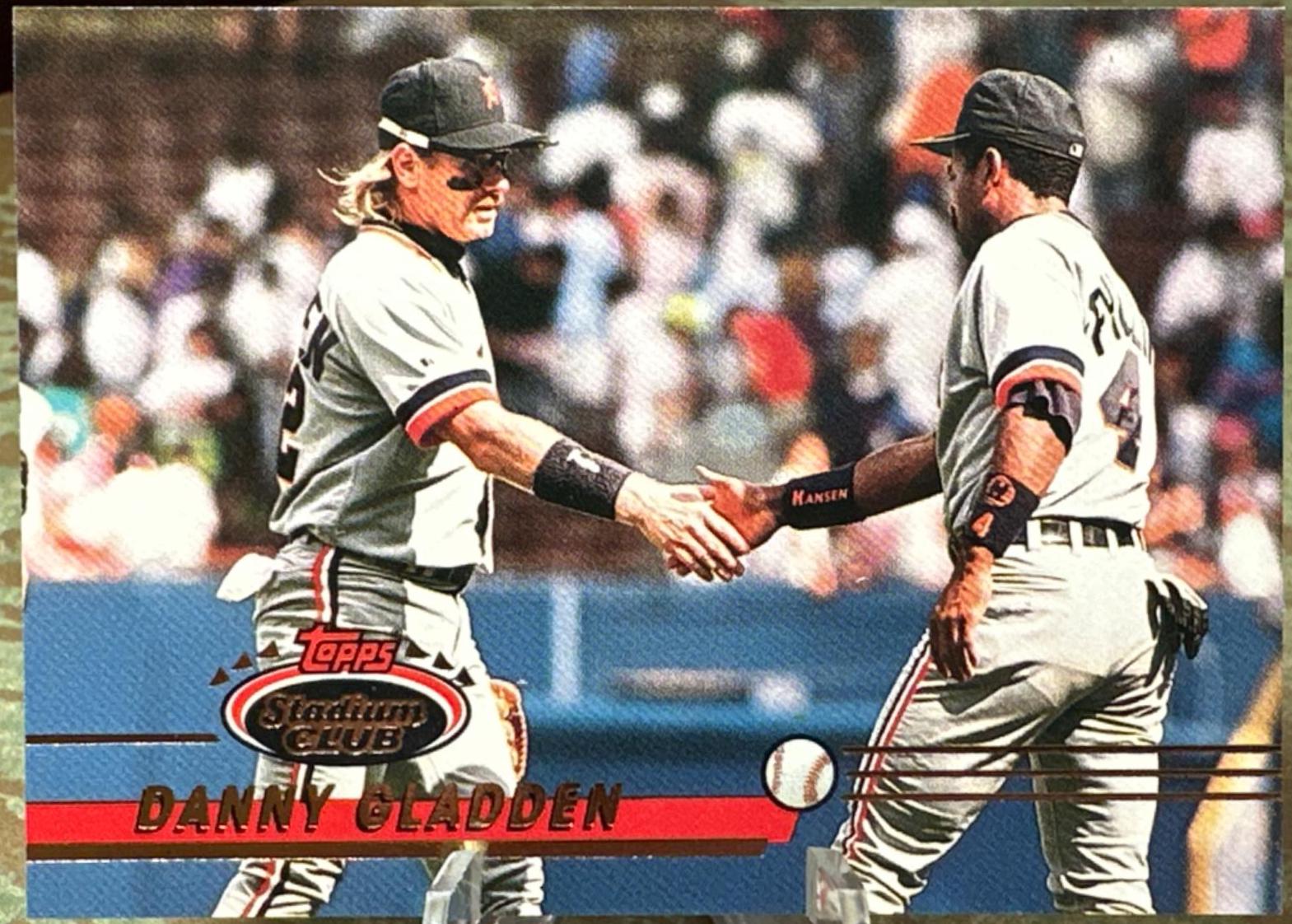 Danny Gladden #191 Baseball Cards 1993 Stadium Club