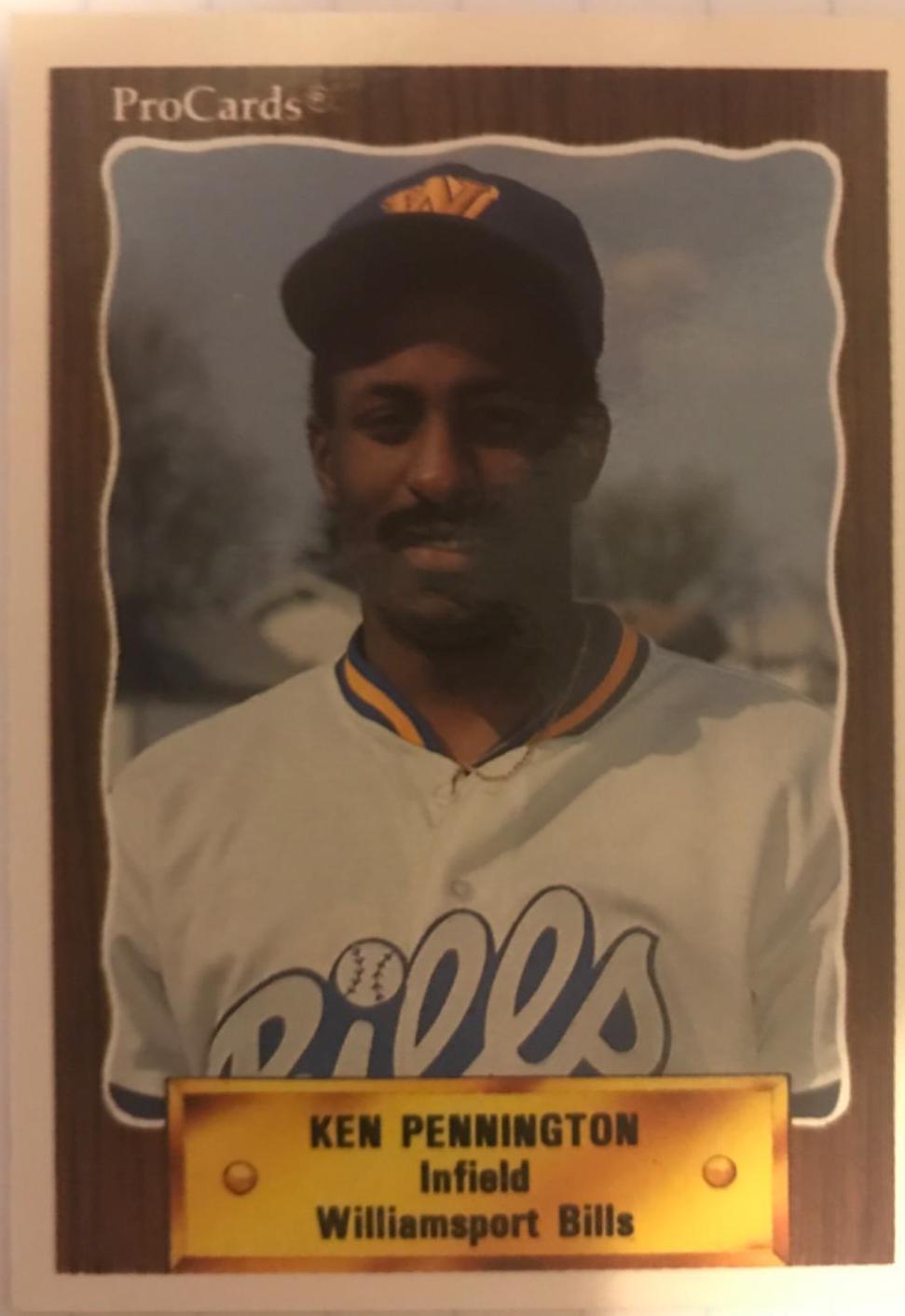 Ken Pennington #1065 Baseball Cards 1990 Procards