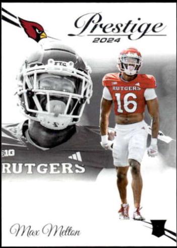 Max Melton #353 Football Cards 2024 Panini Prestige