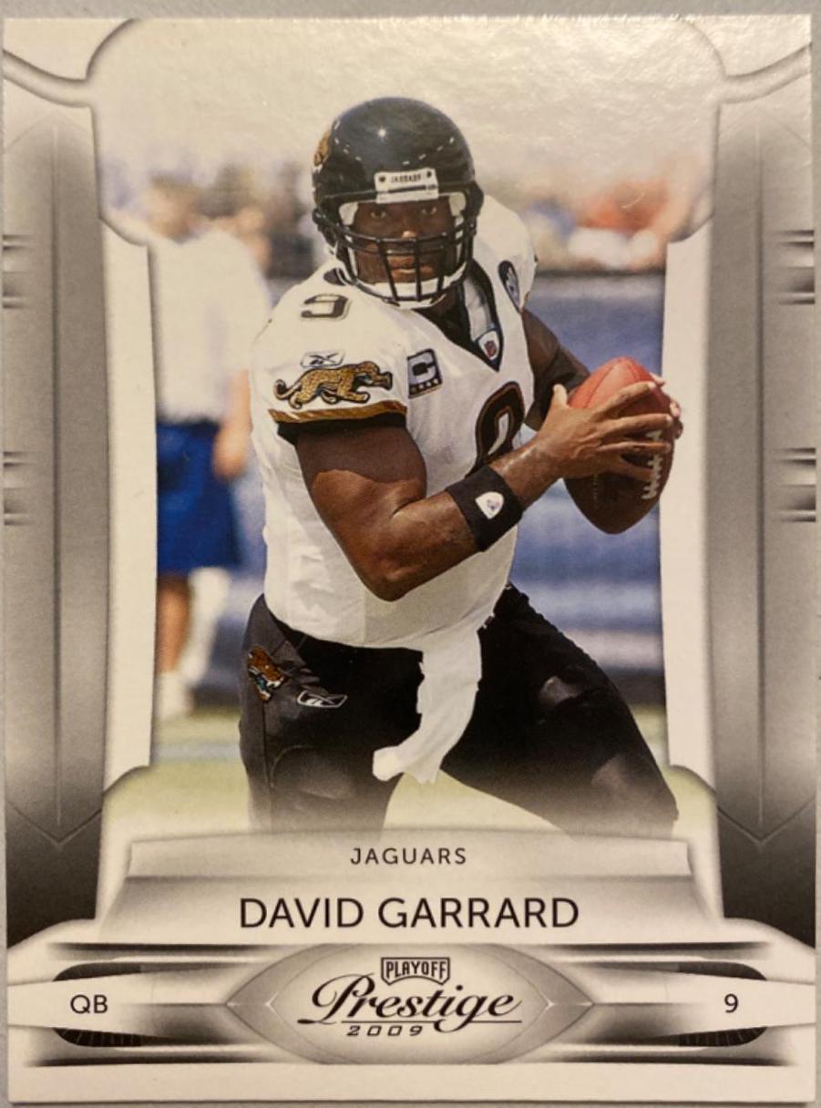 David Garrard #46 Football Cards 2009 Playoff Prestige