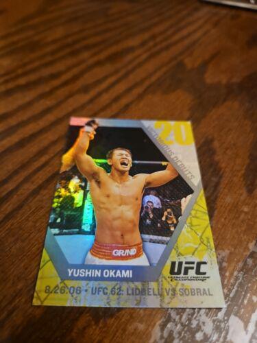 Yushin Okami #VD9 Ufc Cards 2009 Topps UFC Round 1 Victorious Debuts