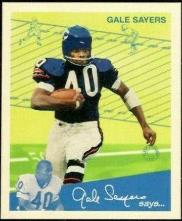 Gale Sayers #1 Football Cards 1997 Fleer Goudey II