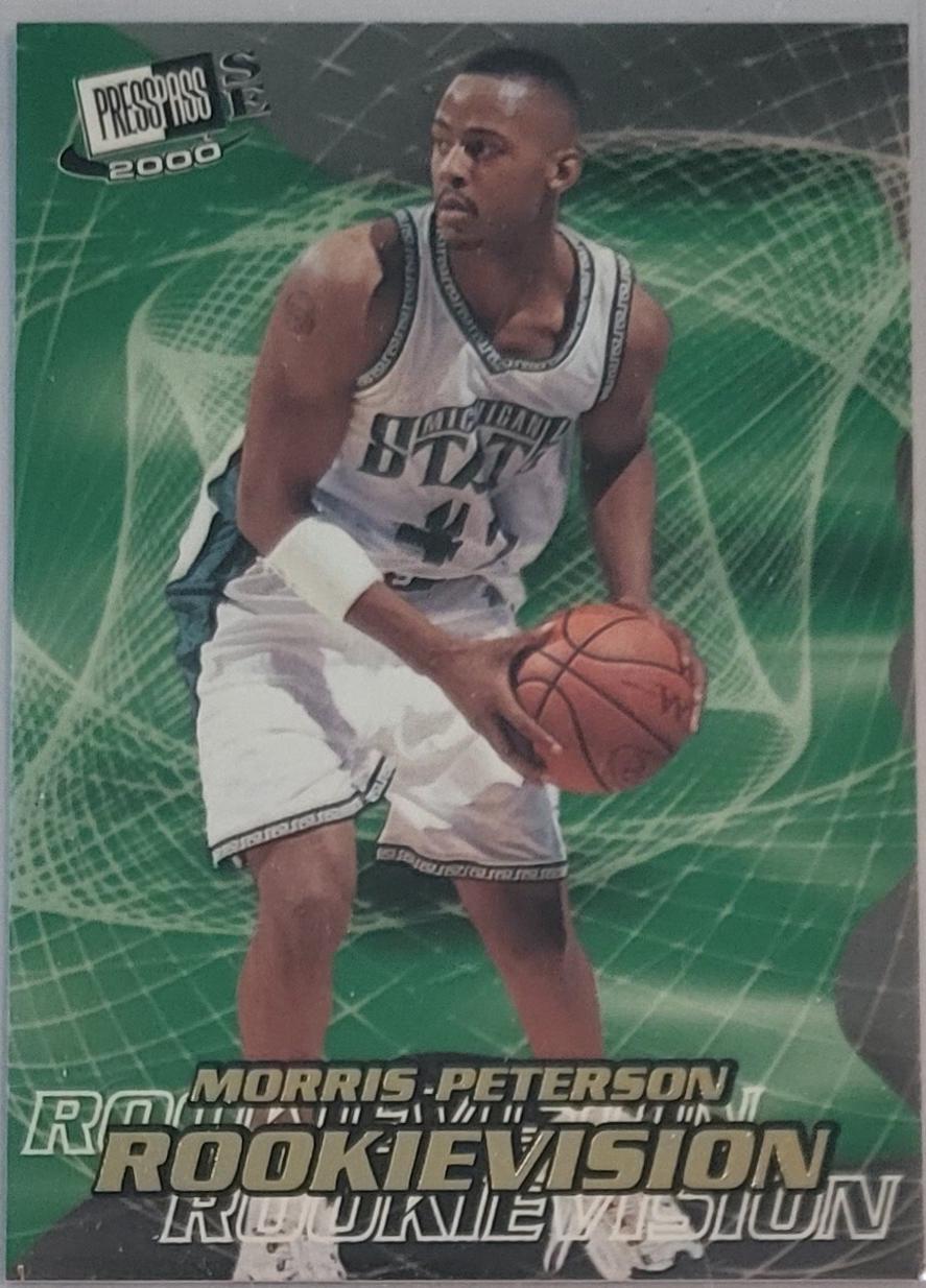 Morris Peterson #45 2000 Press Pass Se Basketball