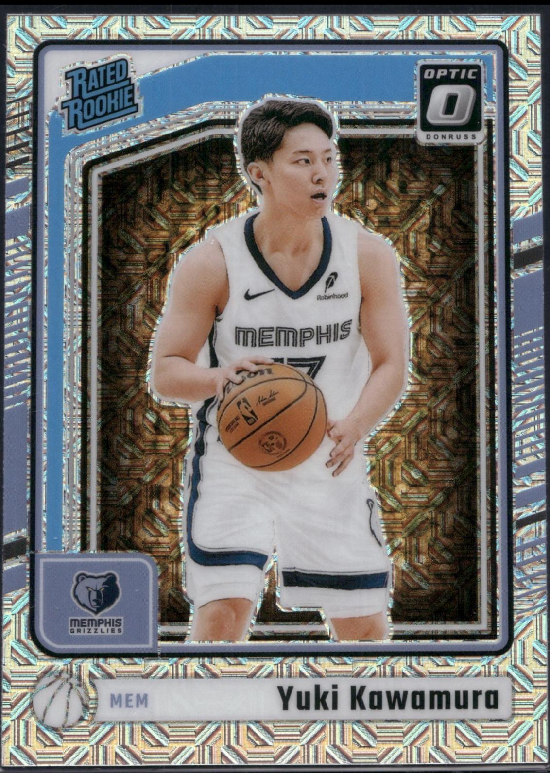 Yuki Kawamura #287 2024 Panini Donruss Optic Choice Basketball