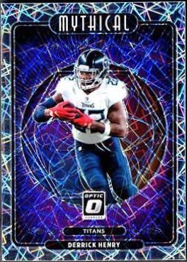 Derrick Henry #MY-13 Football Cards 2021 Panini Donruss Optic Mythical