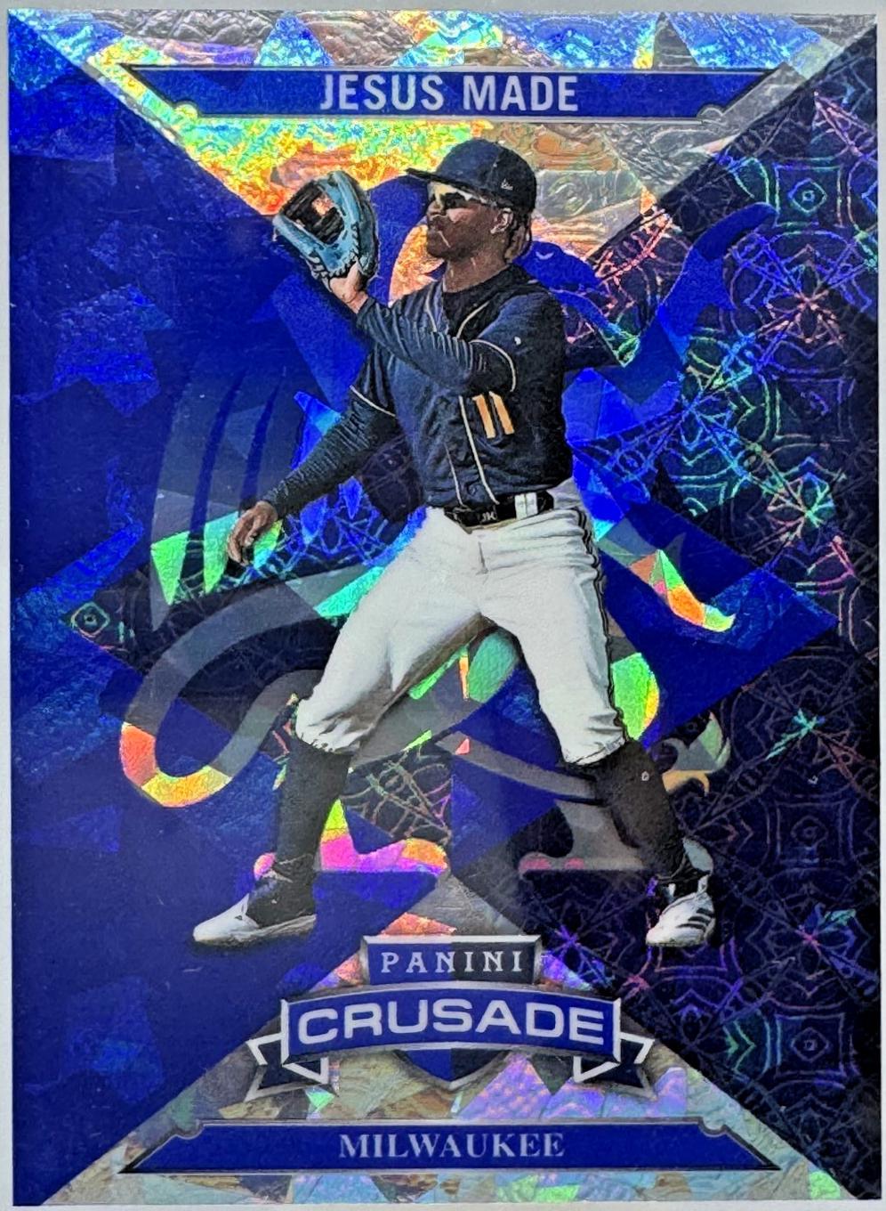 Jesus Made [Blue Cracked Ice] #57