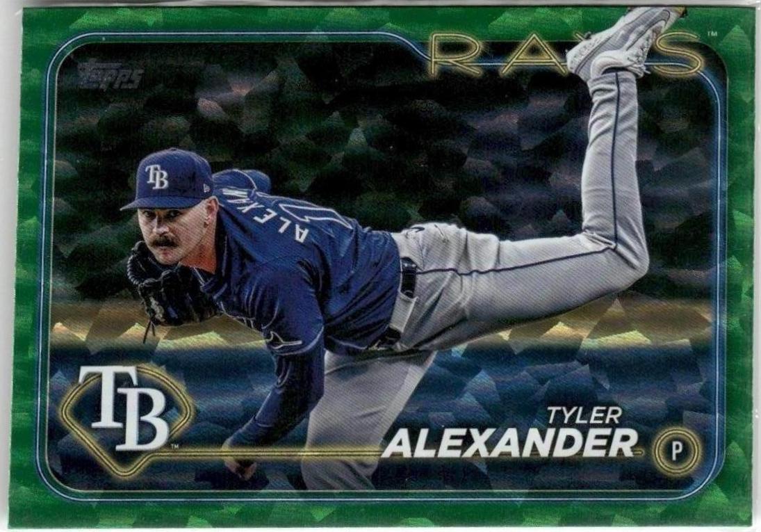 Tyler Alexander [Green Crackle Foilboard] #US235