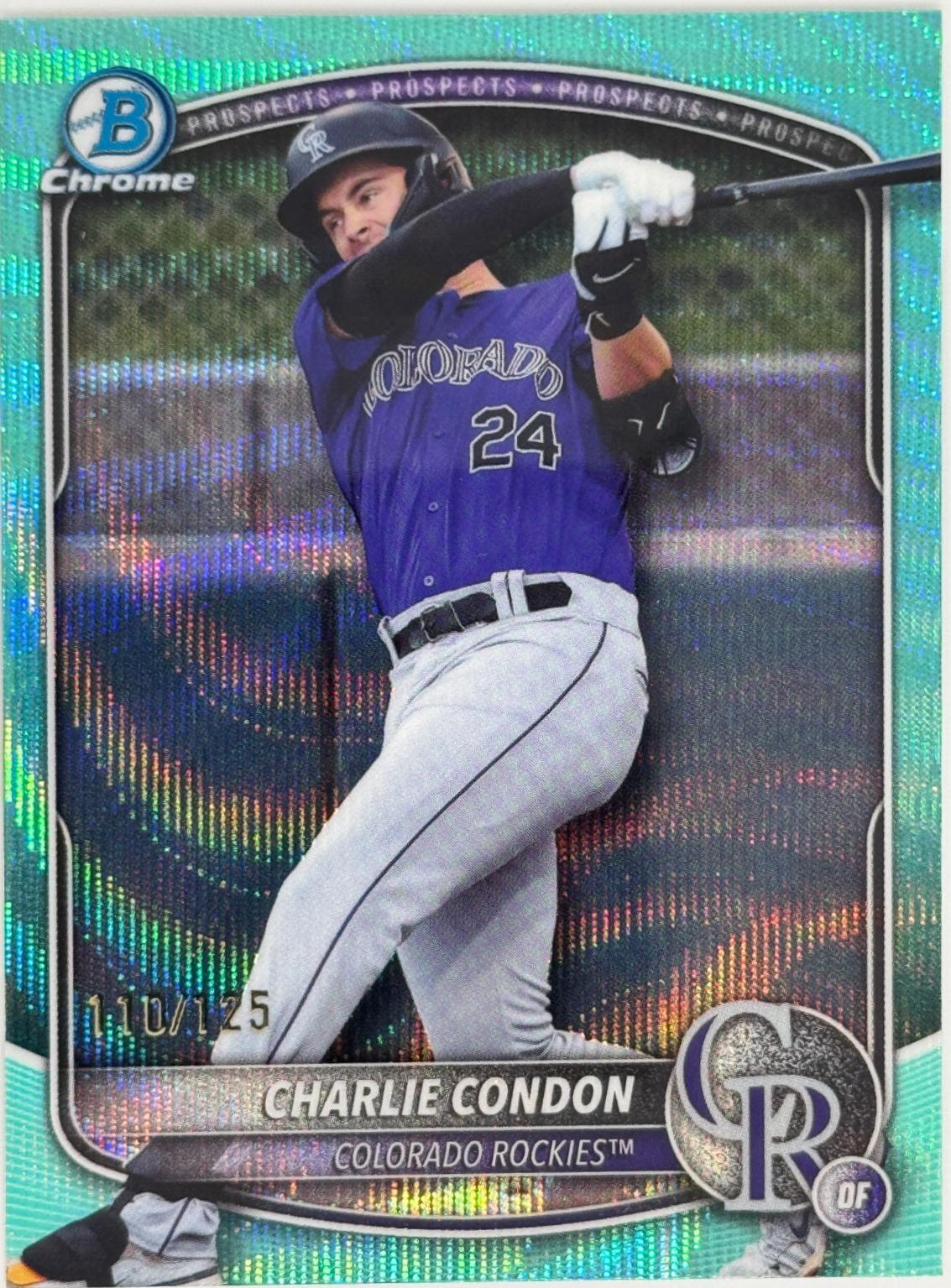 Charlie Condon [Aqua Wave Refractor] #BDC-136