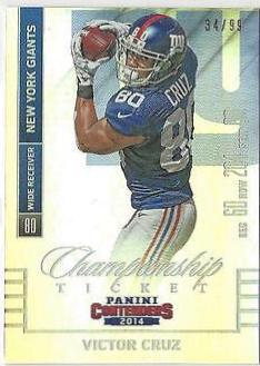 Victor Cruz [Championship Ticket] #48