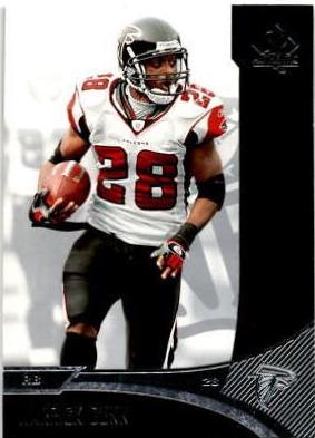 Warrick Dunn #5 Football Cards 2006 SP Authentic