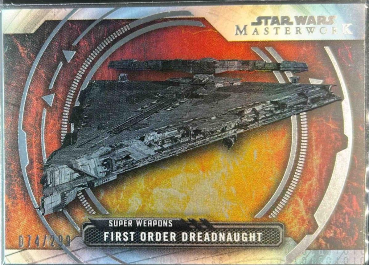 First Order Dreadnaught [Rainbow Foil] #SW-5