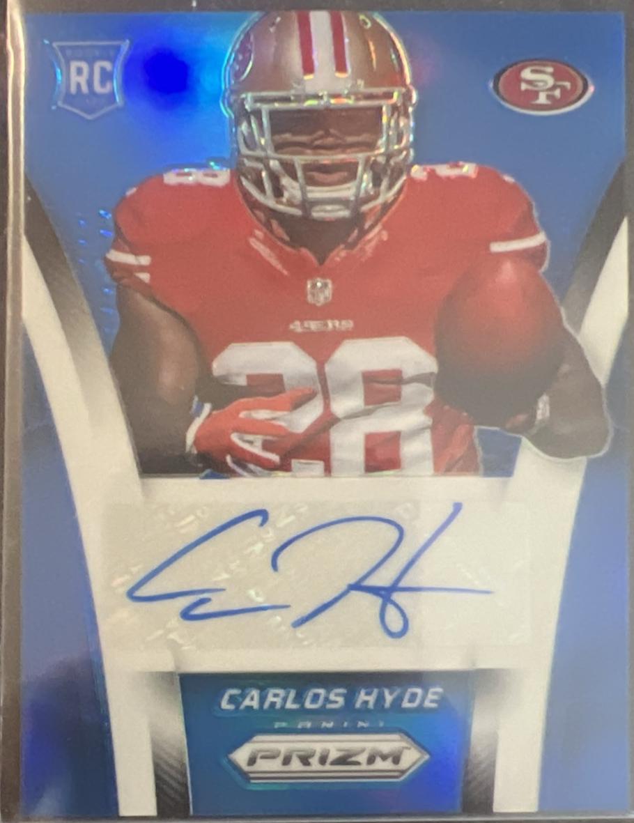 Carlos Hyde [Blue Prizm] #AR-CH