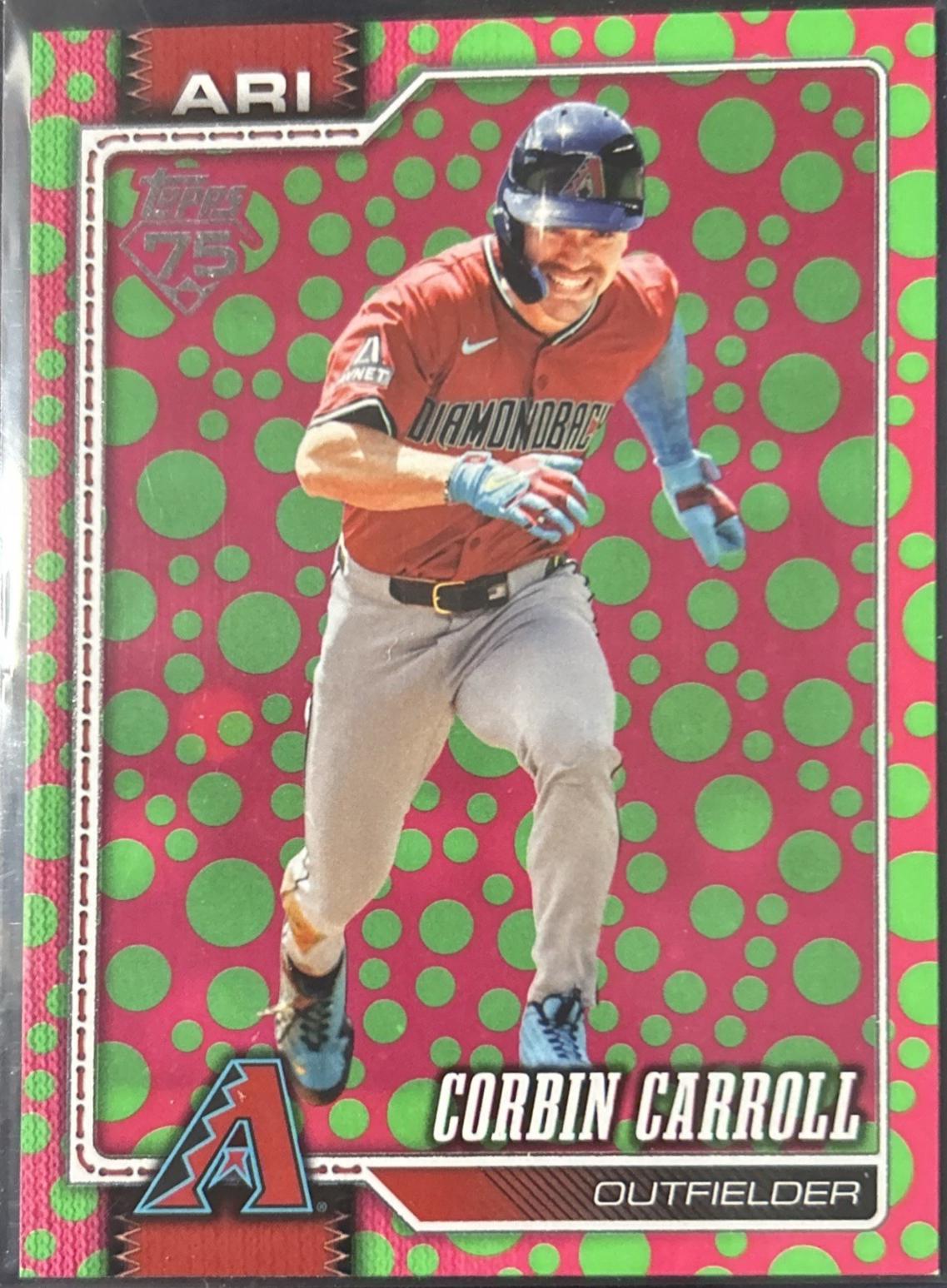 Corbin Carroll [Holiday Dots Purple Blue] #314 Prices | 2026 Topps