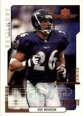 Rod Woodson #14 Football Cards 2000 Upper Deck MVP