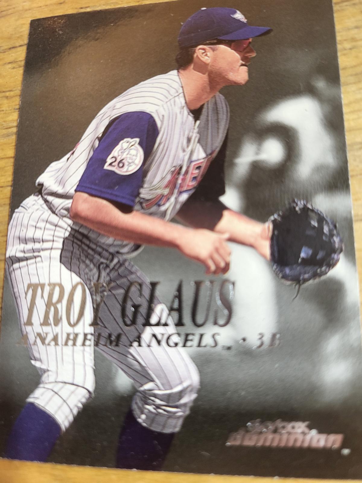 Troy Glaus #57 Baseball Cards 2000 Skybox Dominion