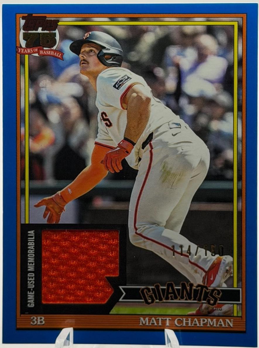 Matt Chapman #91R-MCH 2026 Topps Baseball 1991 Topps Relics