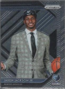 Jaren Jackson Jr. #4 Basketball Cards 2018 Panini Prizm Luck of the Lottery