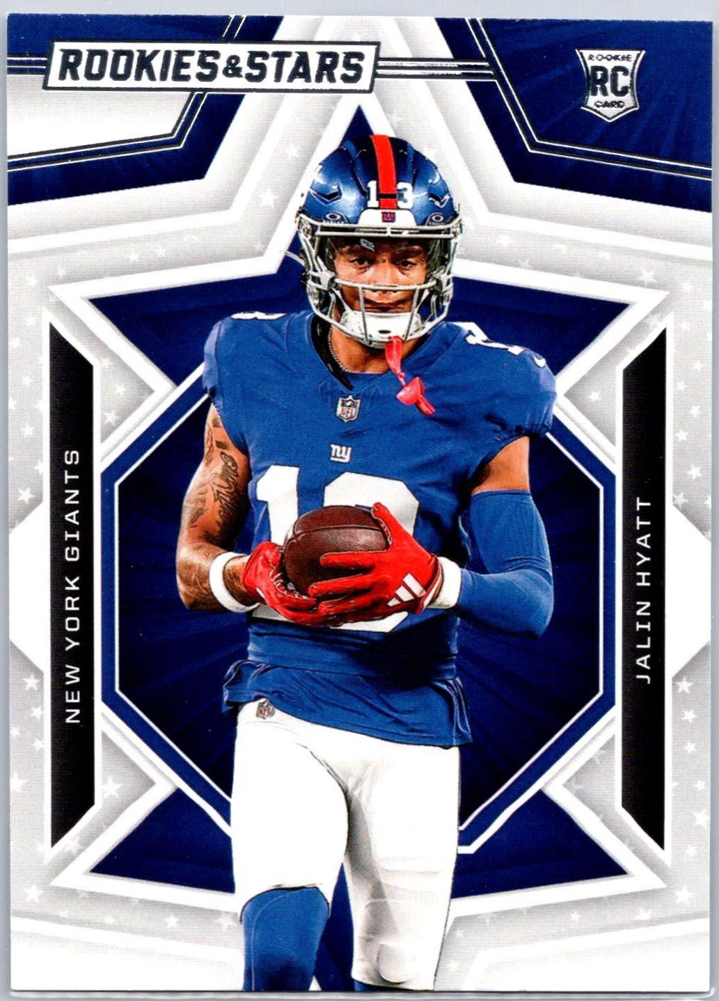 Jalin Hyatt #149 Football Cards 2023 Panini Rookies & Stars