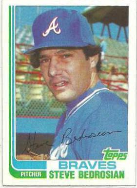 Steve Bedrosian #4T Baseball Cards 1982 Topps Traded
