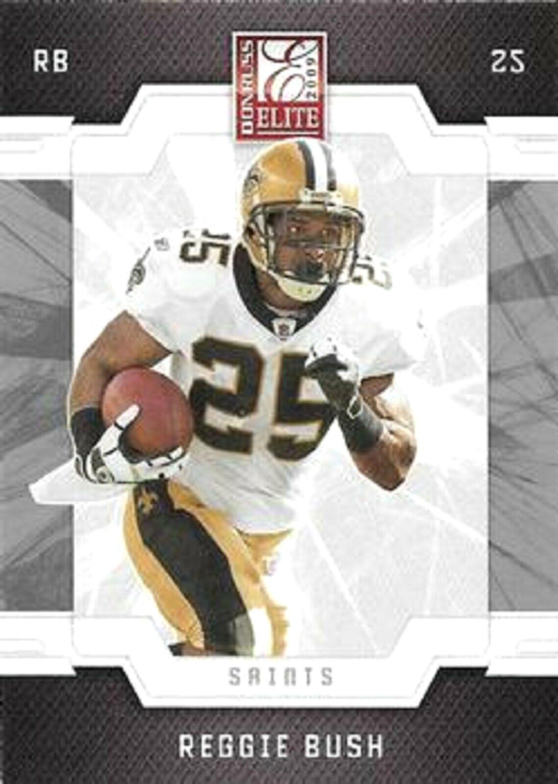 Reggie Bush #61 Football Cards 2009 Panini Donruss Elite