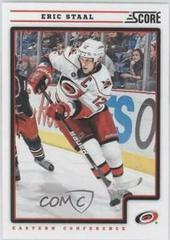 Eric Staal #101 Hockey Cards 2012 Score Prices