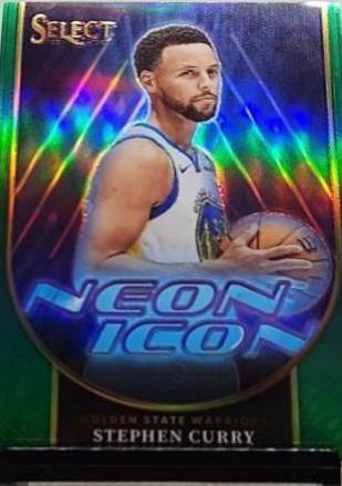 Stephen Curry [Neon Green Prizm] #56 Prices | 2023 Panini Select