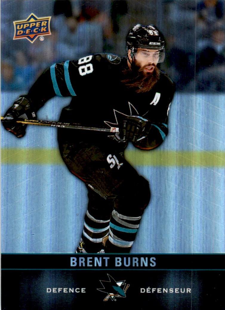 Brent Burns #100 2019 Upper Deck Tim Hortons Hockey