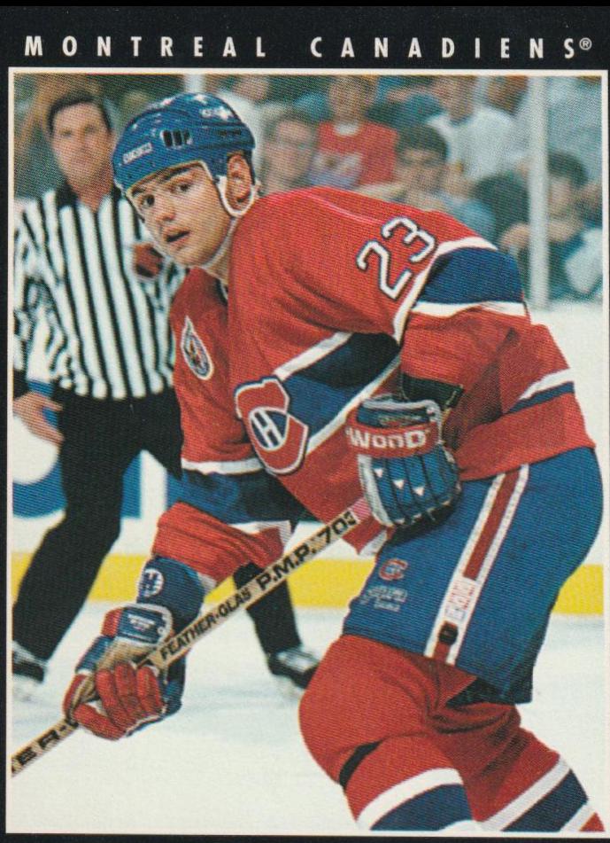 Brian Bellows #22 Hockey Cards 1993 Pinnacle